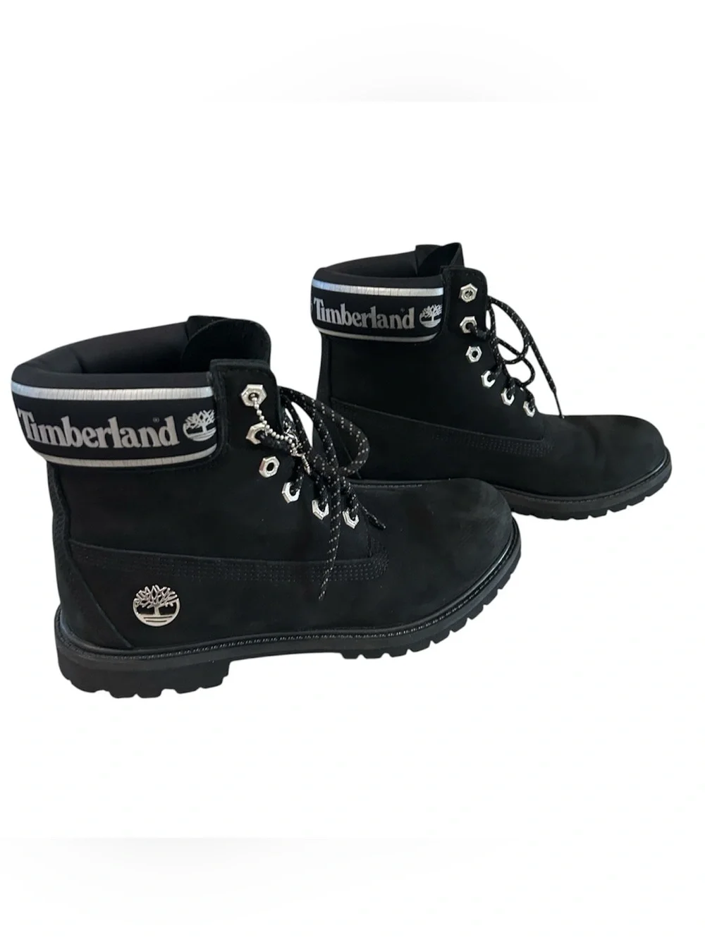 Timberland Stone Street 6-Inch Waterproof Boots, Black, Size 9.5,  NWOT, display